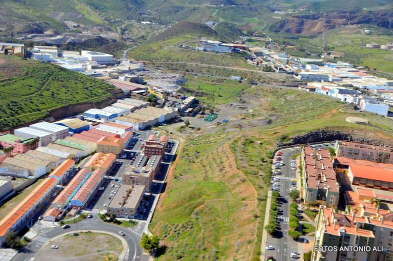 Vista aérea del sector de El Cortijo de Belén/TA.